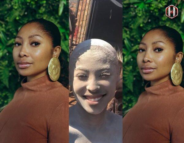 Enhle Mbali recalls darkest moment on set