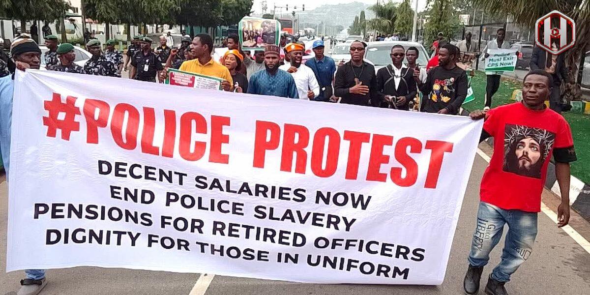 Retired police officers protest ‘unjust’ pension system in Edo