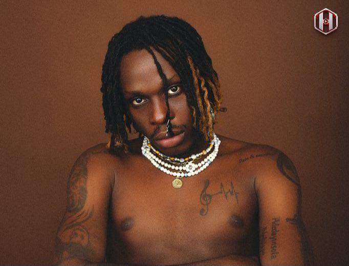 Fireboy said his dad will not forgive him for acquiring tattoos